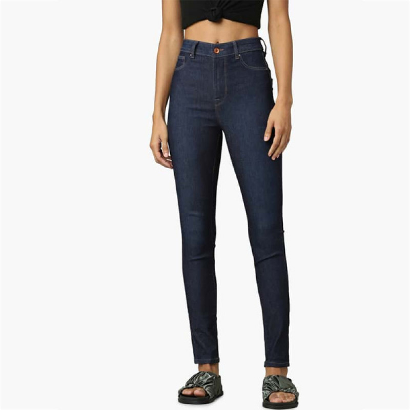 Women Skinny Fit Dark Jeans