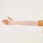 Women Nude Solid UV Protection Arm Sleeves